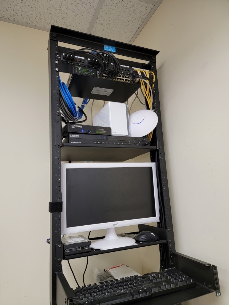 network rack, managed services